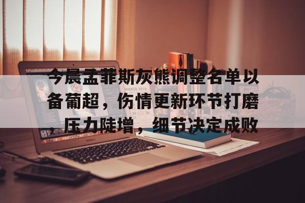 今晨孟菲斯灰熊调整名单以备葡超，伤情更新环节打磨，压力陡增，细节决定成败的简单介绍-米兰体育在线登录